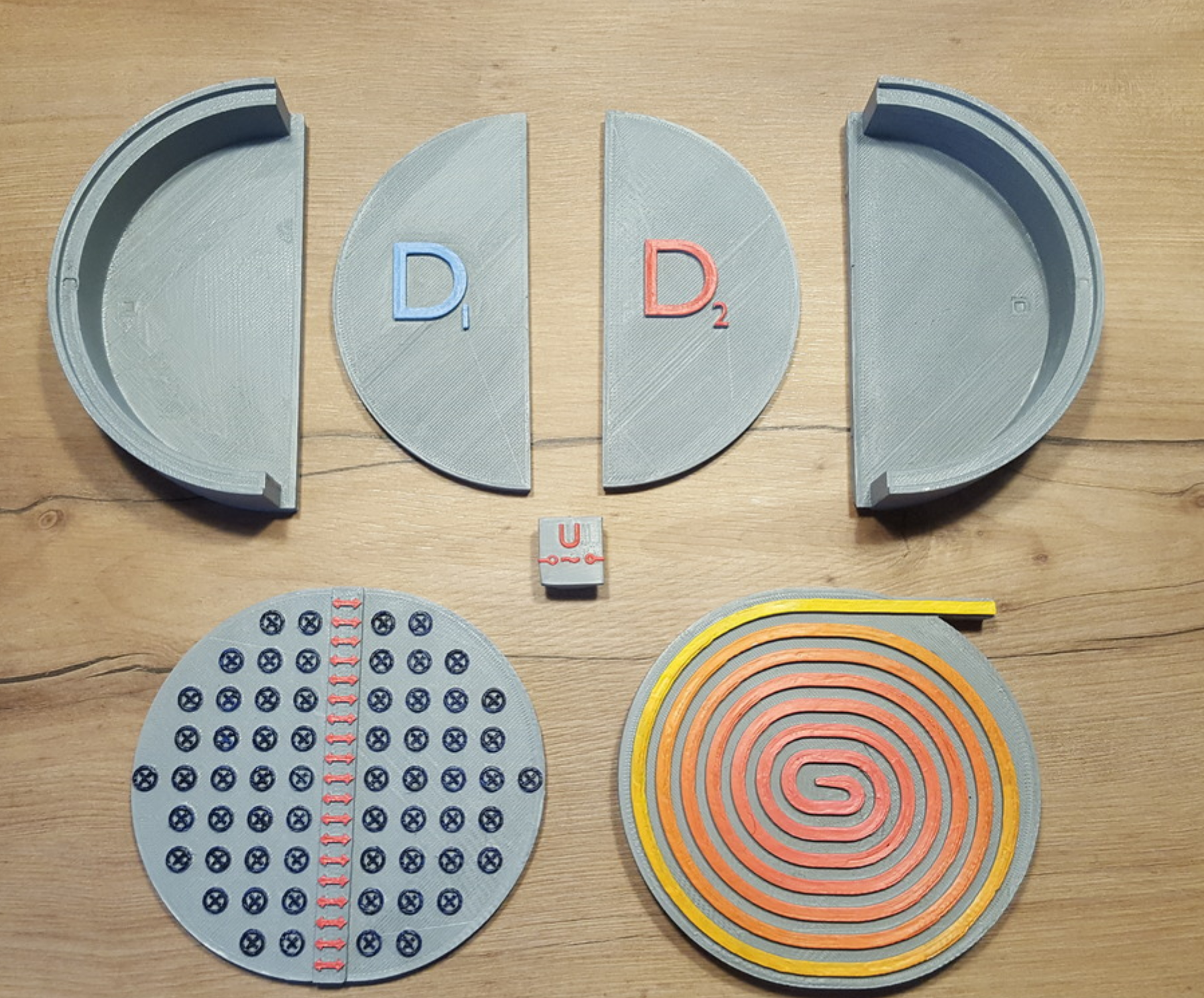 Modell eines Zyklotrons